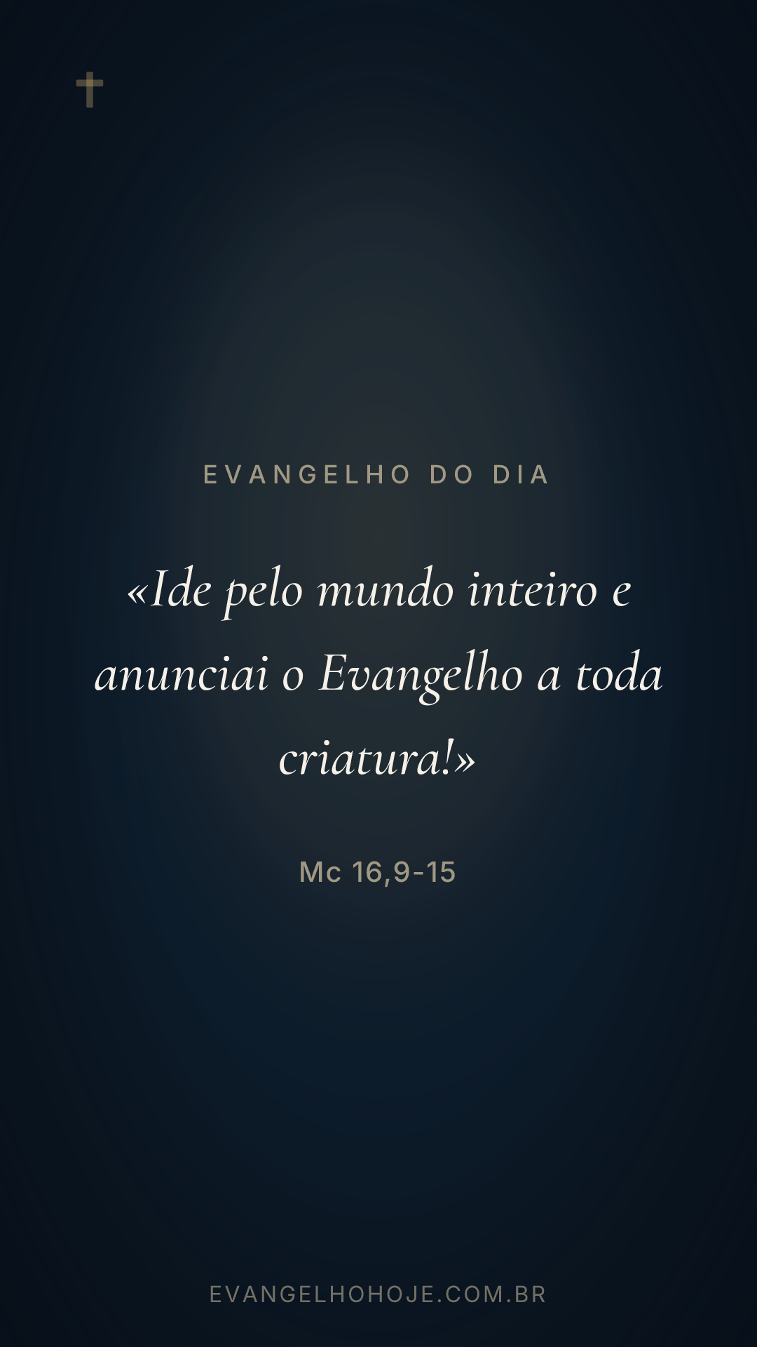 Story Instagram — Evangelho