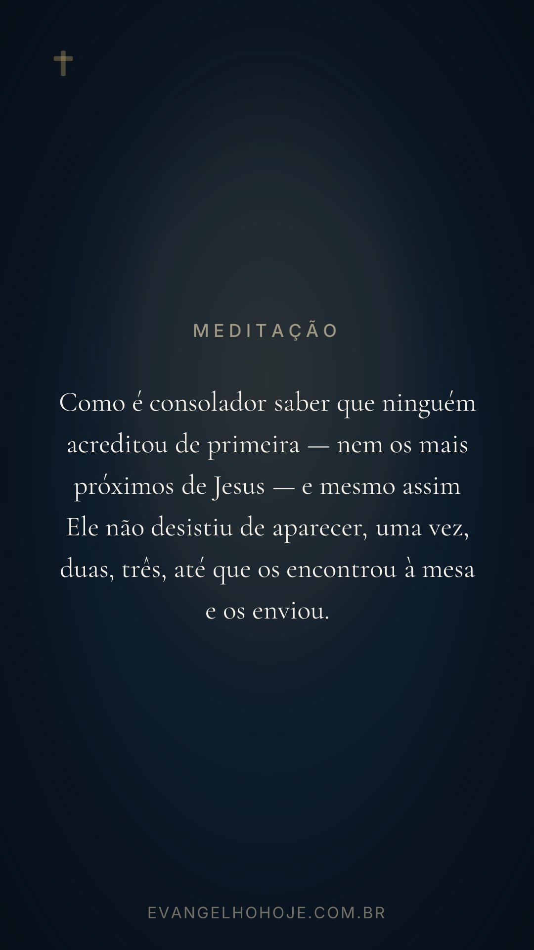 Story Instagram — Meditação
